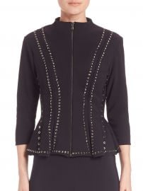 Eduarda Studded Jacket by Chiara Boni La Petite at Saks Off 5th